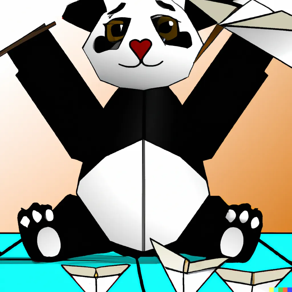 DALL·E 2022-11-11 10.50.46 - panda folds an origami crane in japan and rejoices.png