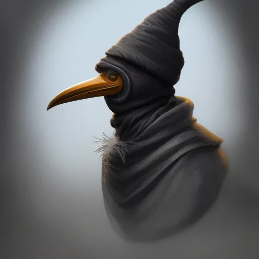 00122-1151862029-rpg! profile! portrait of humanoid bird, plague doctor, white background, beak, feathers, ARMOURED, futuristic clothes, d _ d, p.png