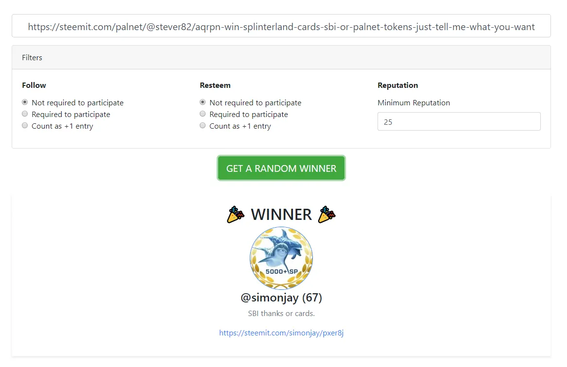 20190911 22_09_09Steem Random Winner Picker.png