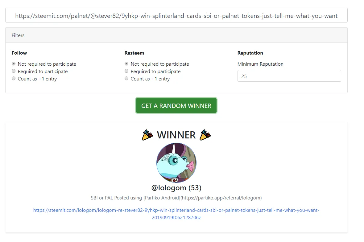 20190925 22_38_19Steem Random Winner Picker.png