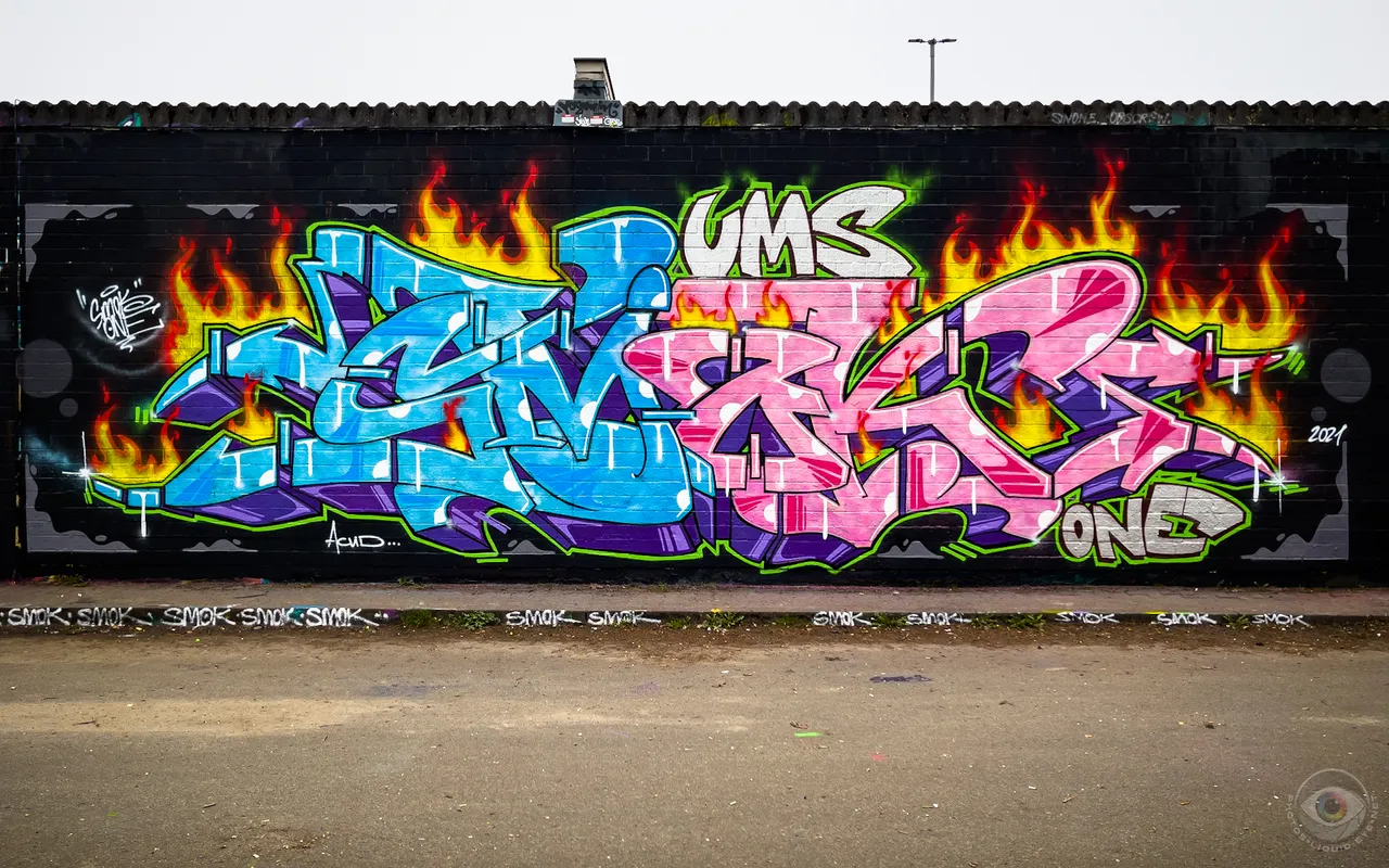 Graffiti Piece by Smok One