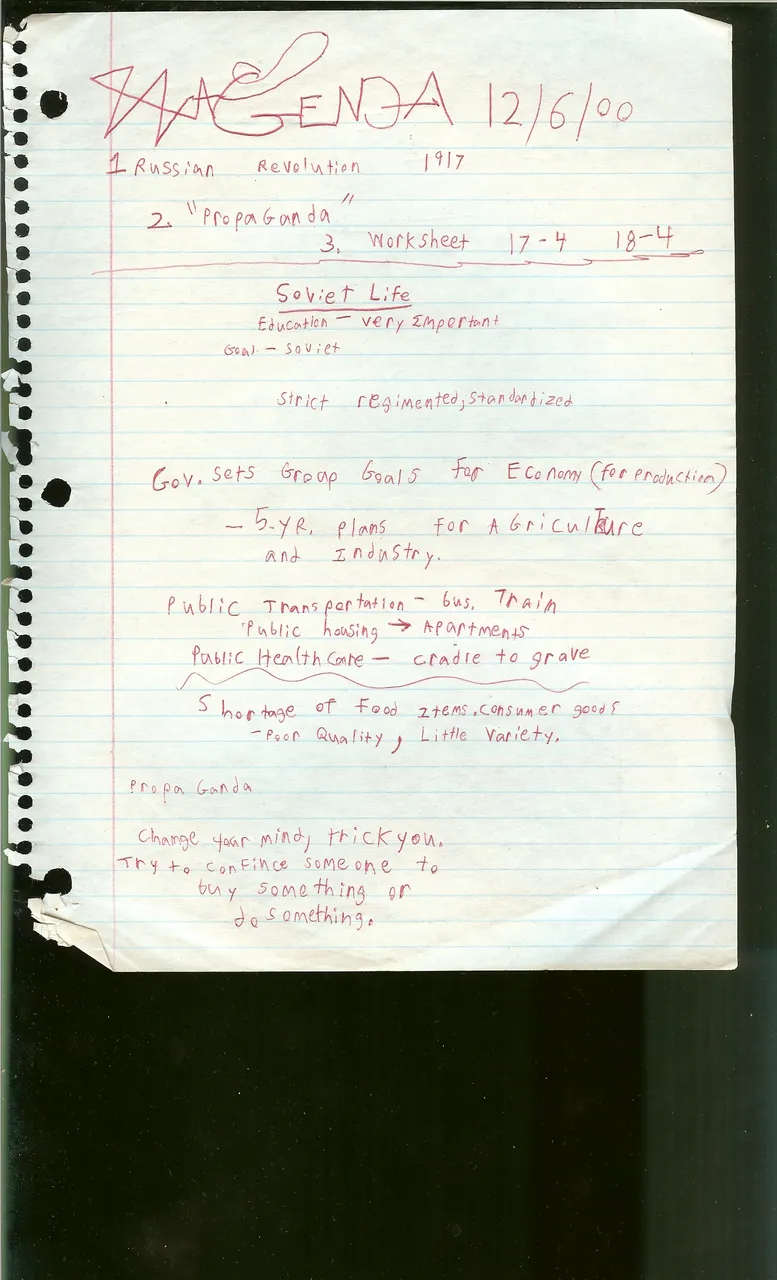 SCAN0143 - 2000-12-06 - Agenda.JPG