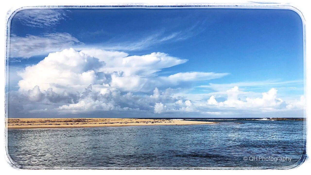 Cloudy day at The Entrance Beach