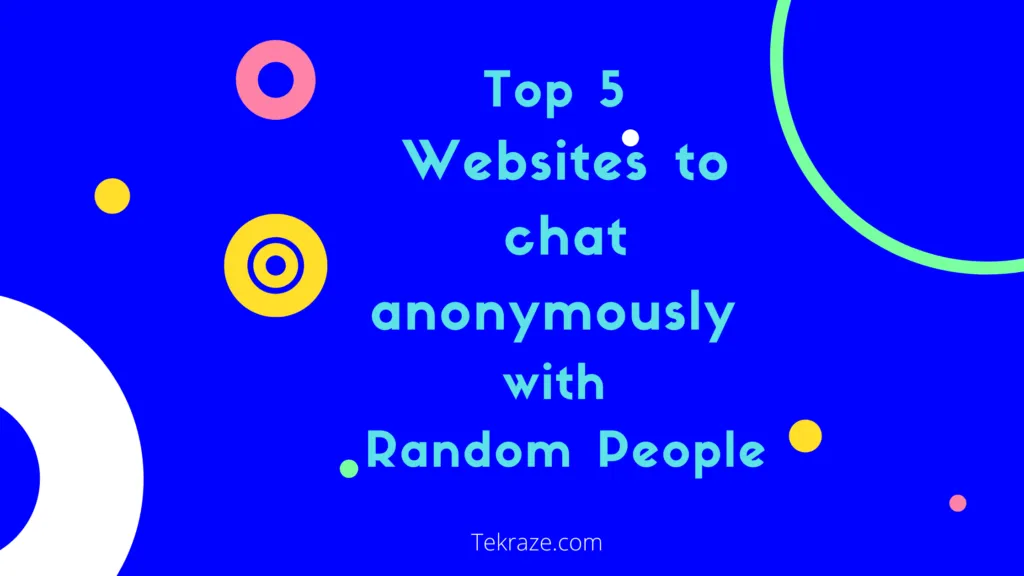 Top 5 Websites to Chat Anonymously Banner