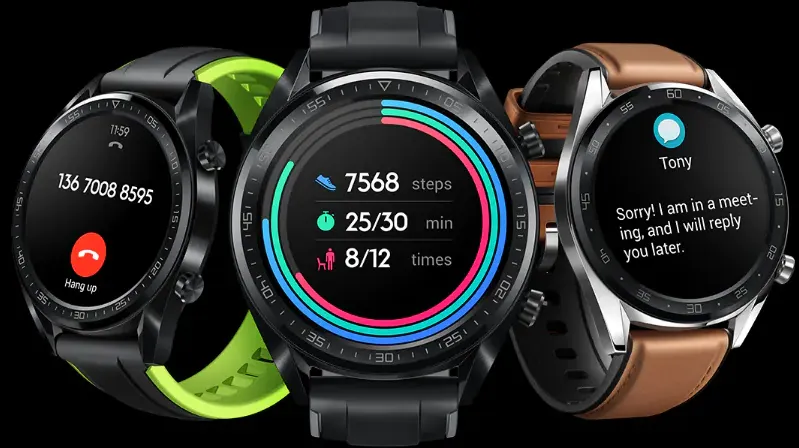 Huawei Watch GT trio