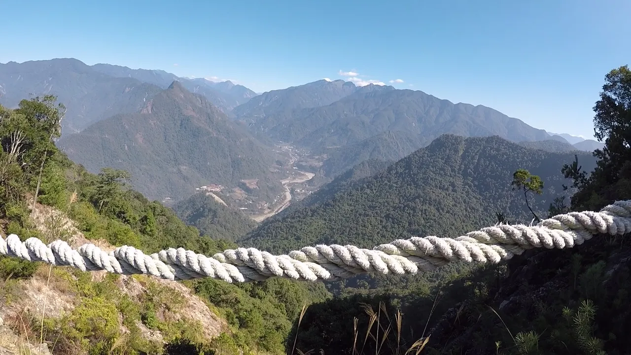 Hiking at Mount Baimao, Taiwan