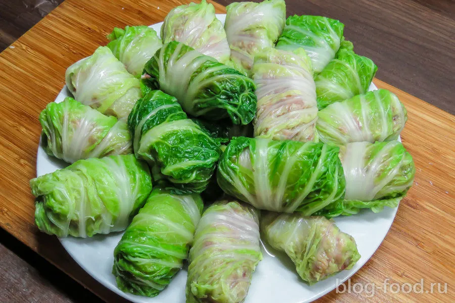 Stuffed cabbage from Chinese cabbage