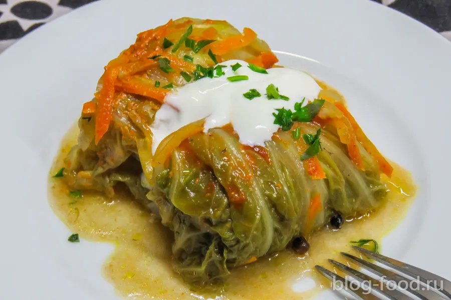 Stuffed cabbage from Chinese cabbage