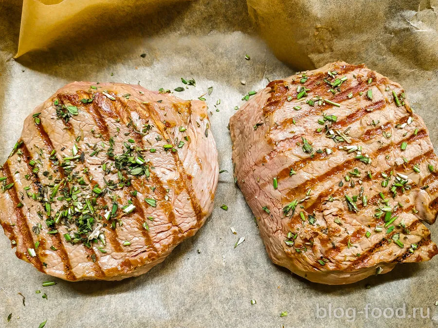 Roast beef with homemade salsa