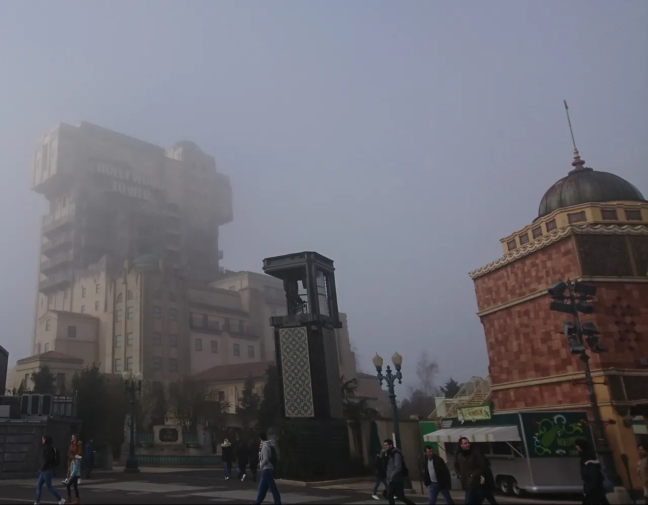 Tower of Terror in mist