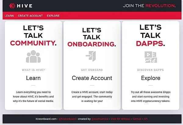 hiveonboard landing