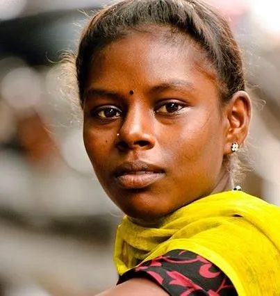 Dravidian woman from southern India