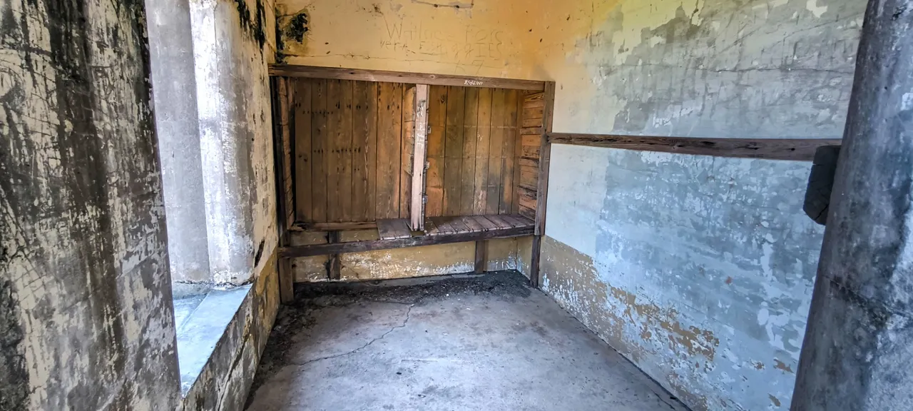 A chamber under concrete