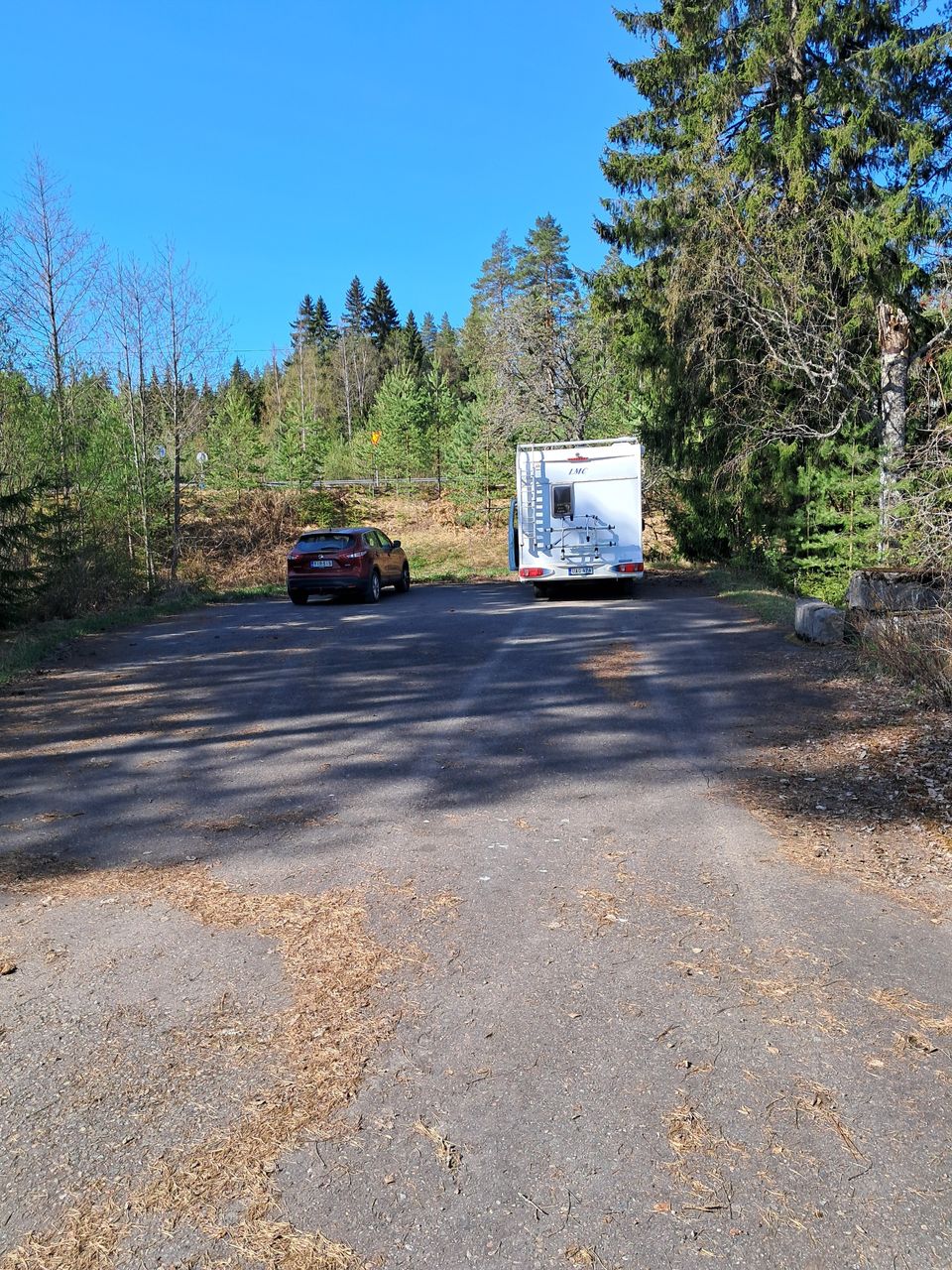 Wild camping