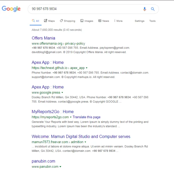 CallerSpy malware campaign
