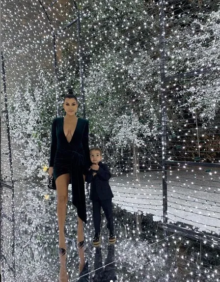 Kim Kardashian's epic Christmas party