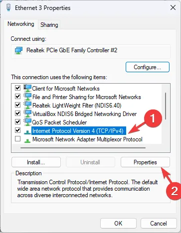 IPV4-Properties