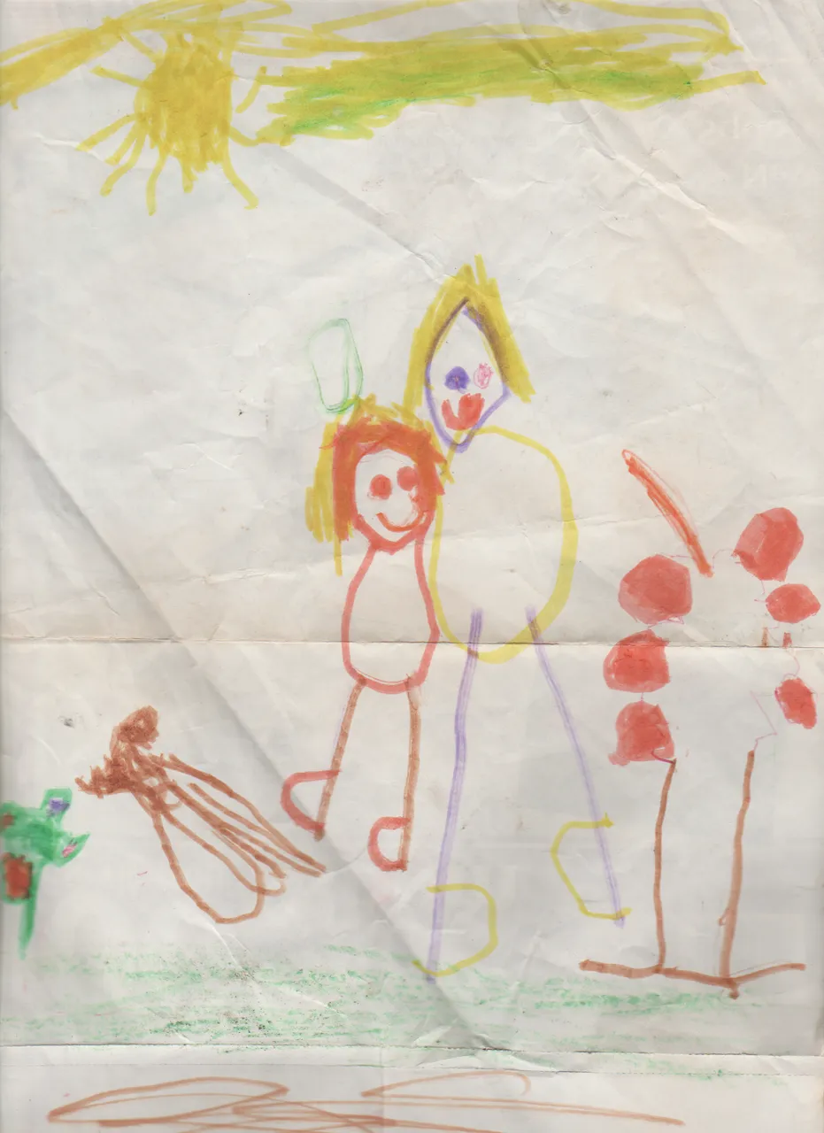 1986-12-06 - Saturday - Family drawing, by 6 yrs old Alan Williams-1.png