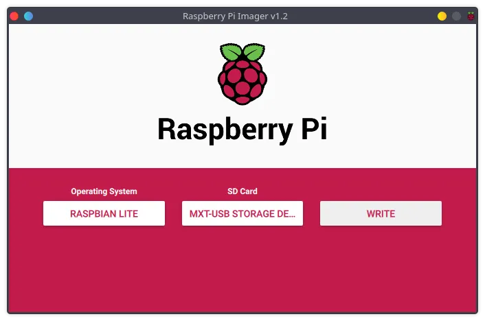 Raspberry Pi Imager v1.2