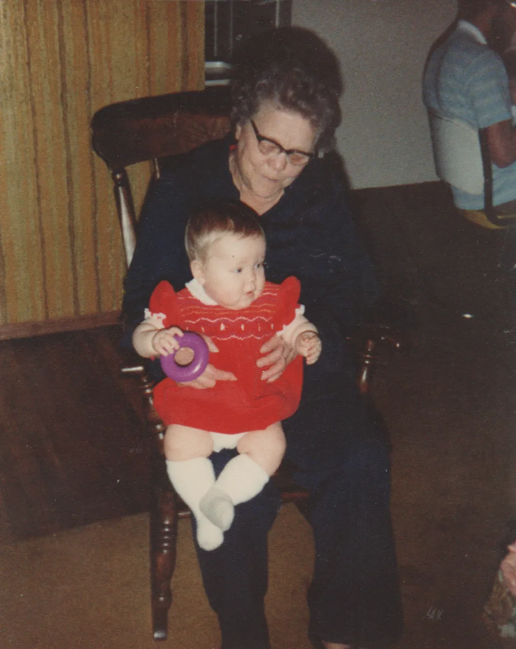 1980-12-24 - Wednesday - Katie & Grandma Ann apx date maybe 3 - this pic has no date on it, might be Jim or Don in the background.png