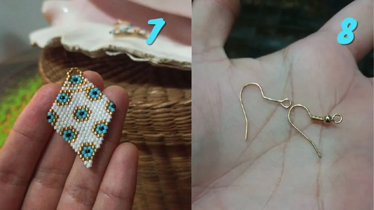 DIY Miyuki earrings knitted with peyote stitch (5).jpg