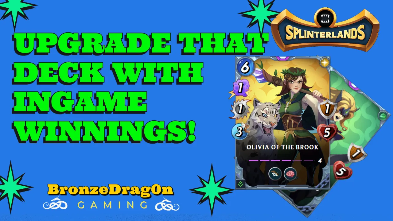 Splinterlands Deck Upgarde, Play to Earn, Collectible Card Game.png