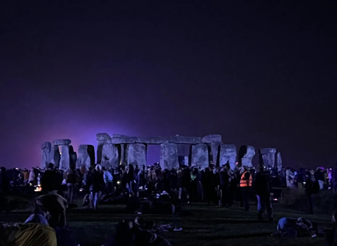 Purple Night, Summer Solstice, Stonehenge, UK, 2024