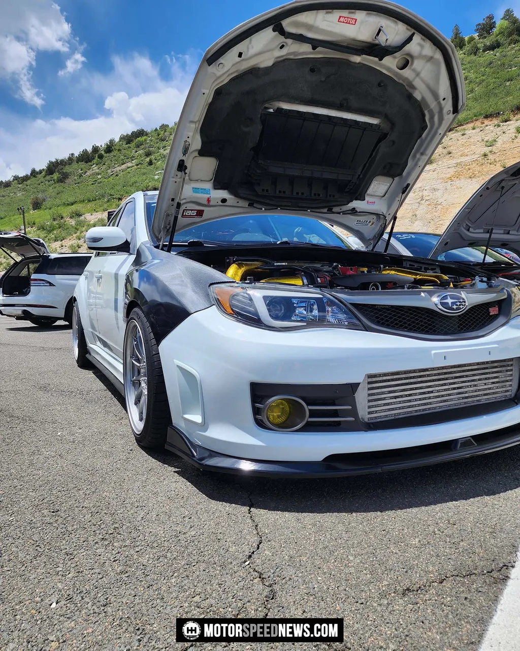 White GR STI -  Tuner Mayhem 2023 - Bandimere - Motor Speed News - 2.jpg