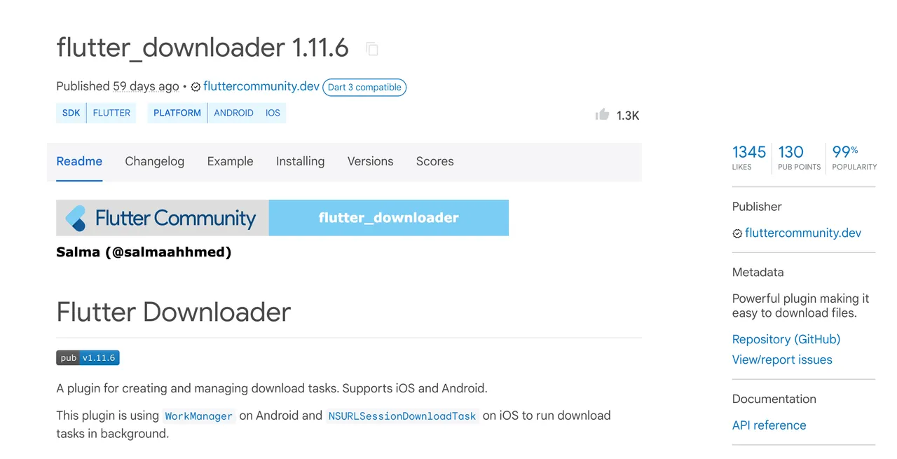 flutter downloader