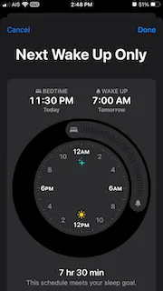 Access this from the Health app