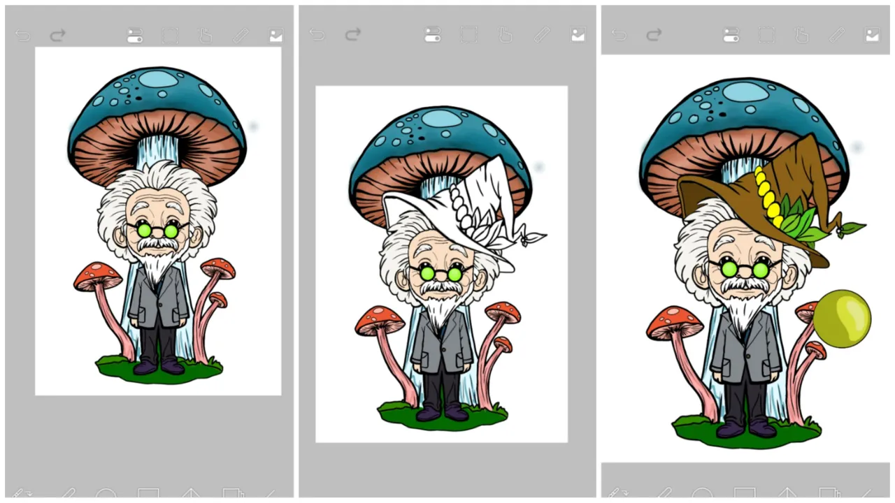 splinterlands fanart the wizard of Eastwood is Albert Einstein 10.jpg