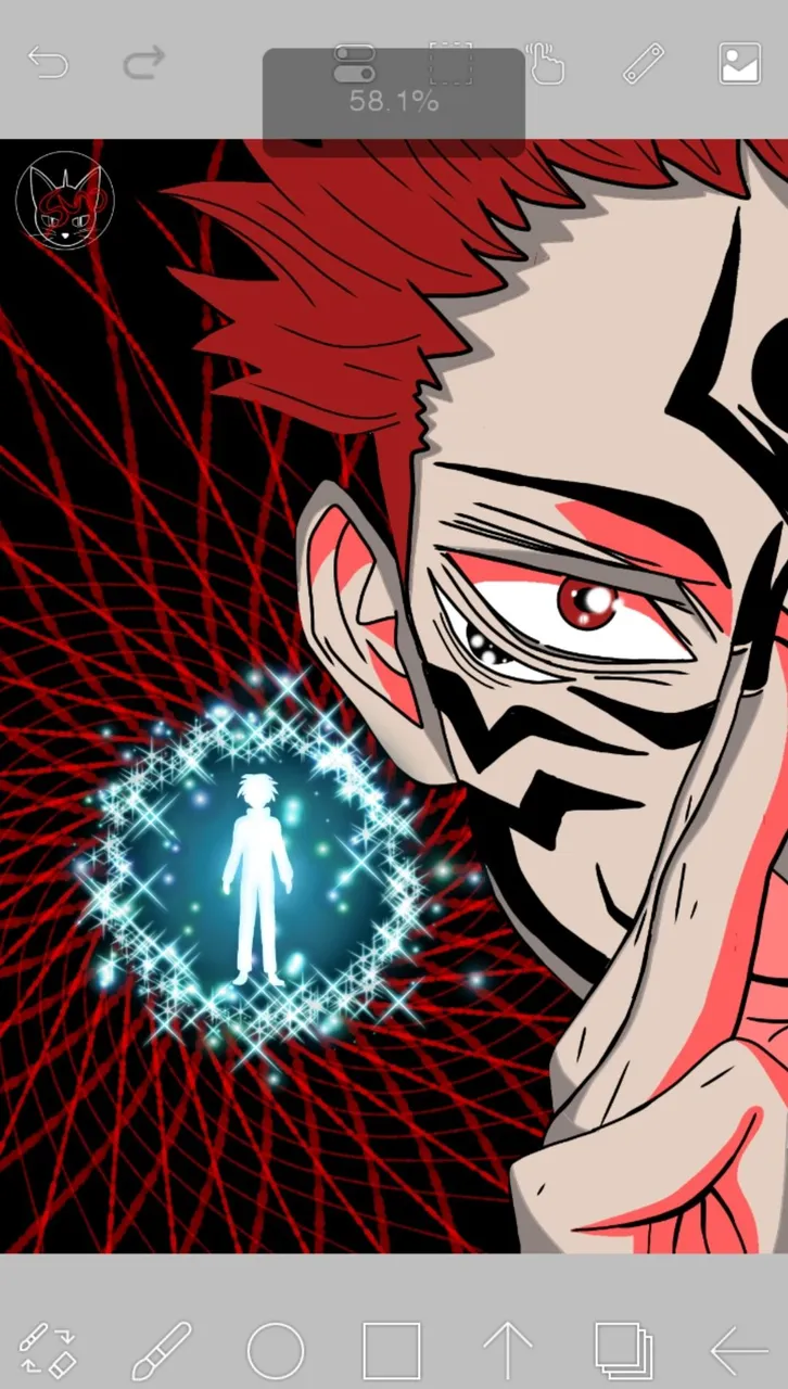 fanart jjk Sukuna and gojo domain extension 7.jpg