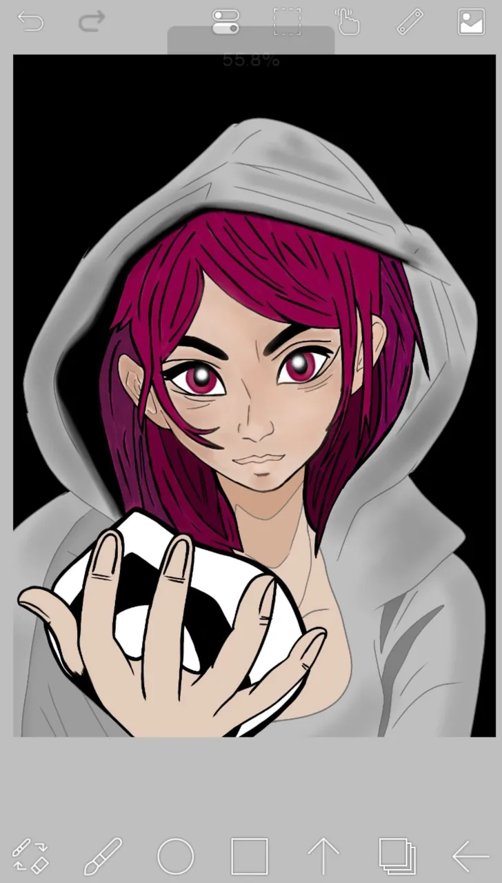fanart Splinterlands Silvershield Assassin skizze 4.jpg