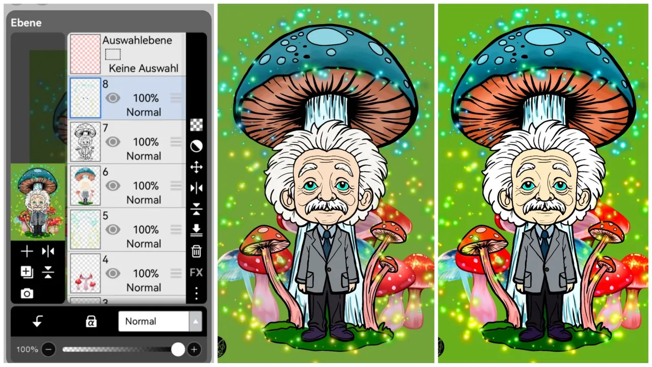 splinterlands fanart the wizard of Eastwood is Albert Einstein 8.jpg