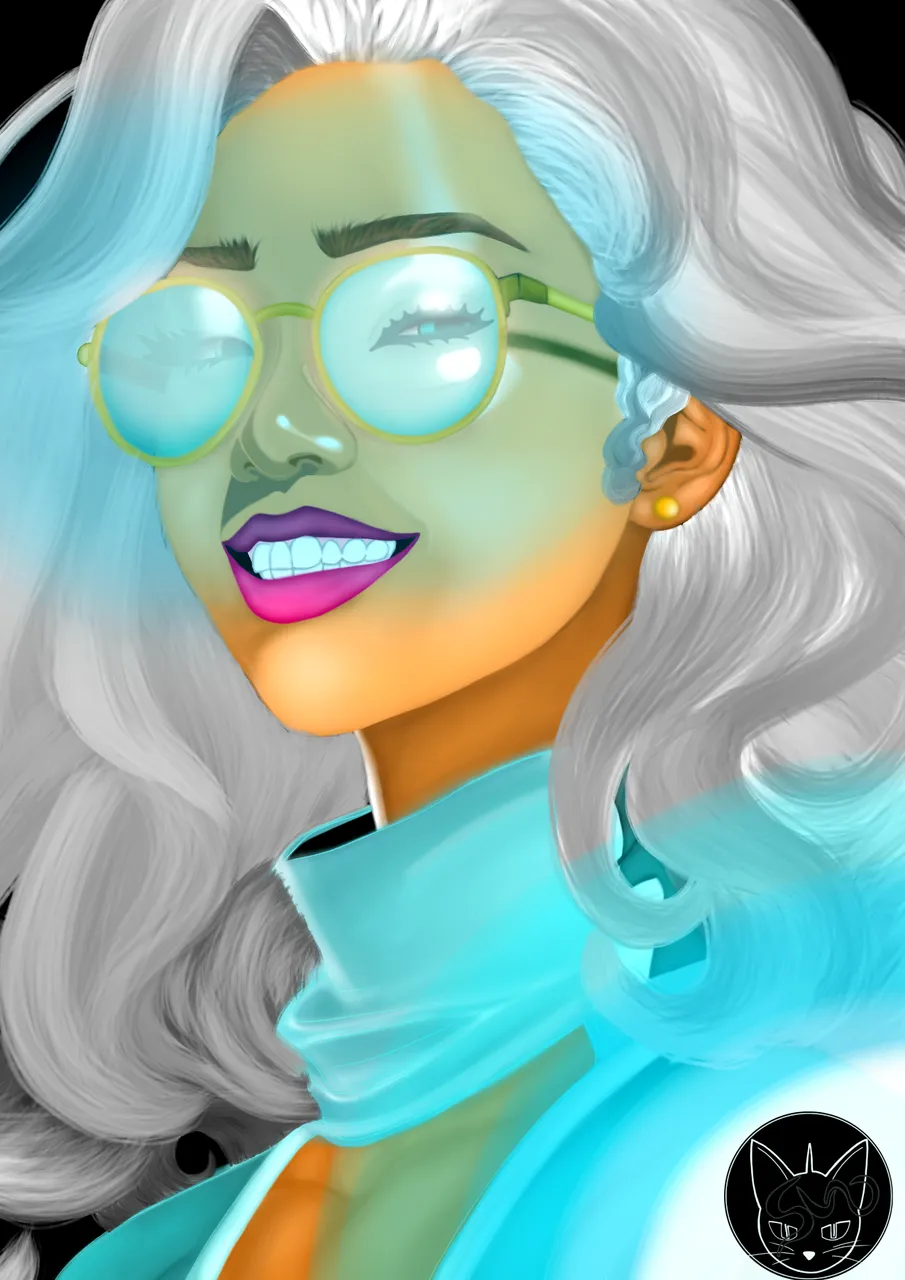 splinterlands fanart ice pixie one step before finishing.png