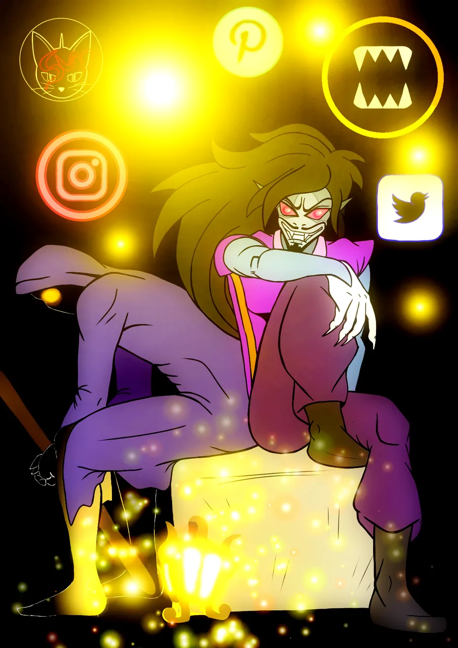 Splinterlands fanart double trouble.png