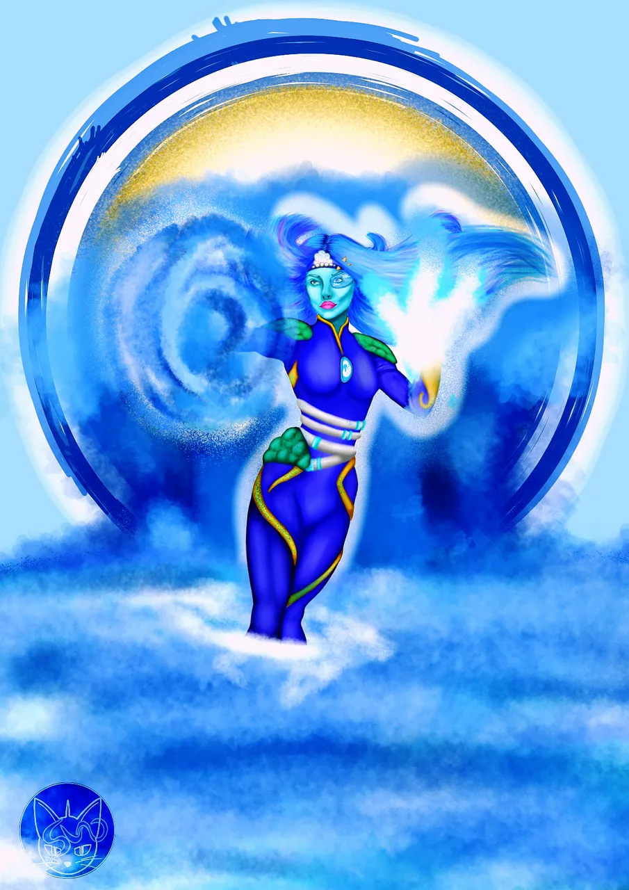 holozing Fanart water healer female variation.png
