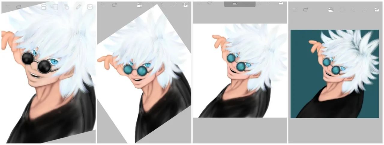 surrealworld fanart jjk satoru Gojo third drawing step 4.jpg