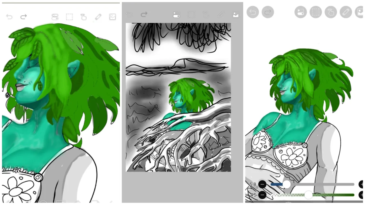 holozing Fanart Forest Healer female version 4.jpg