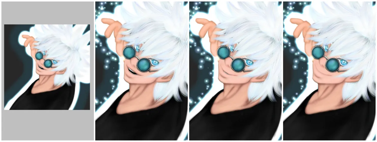surrealworld fanart jjk satoru Gojo third drawing step 5.jpg