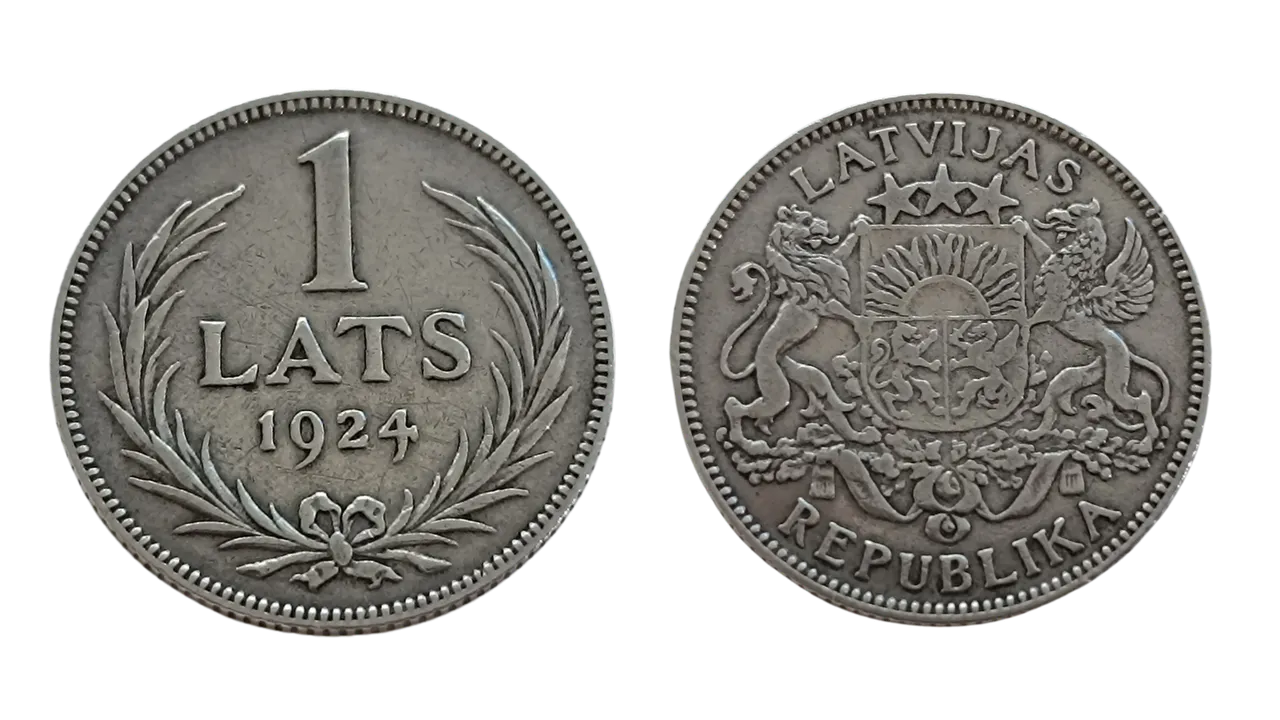 1924 - Latvia - 1 Lats.png