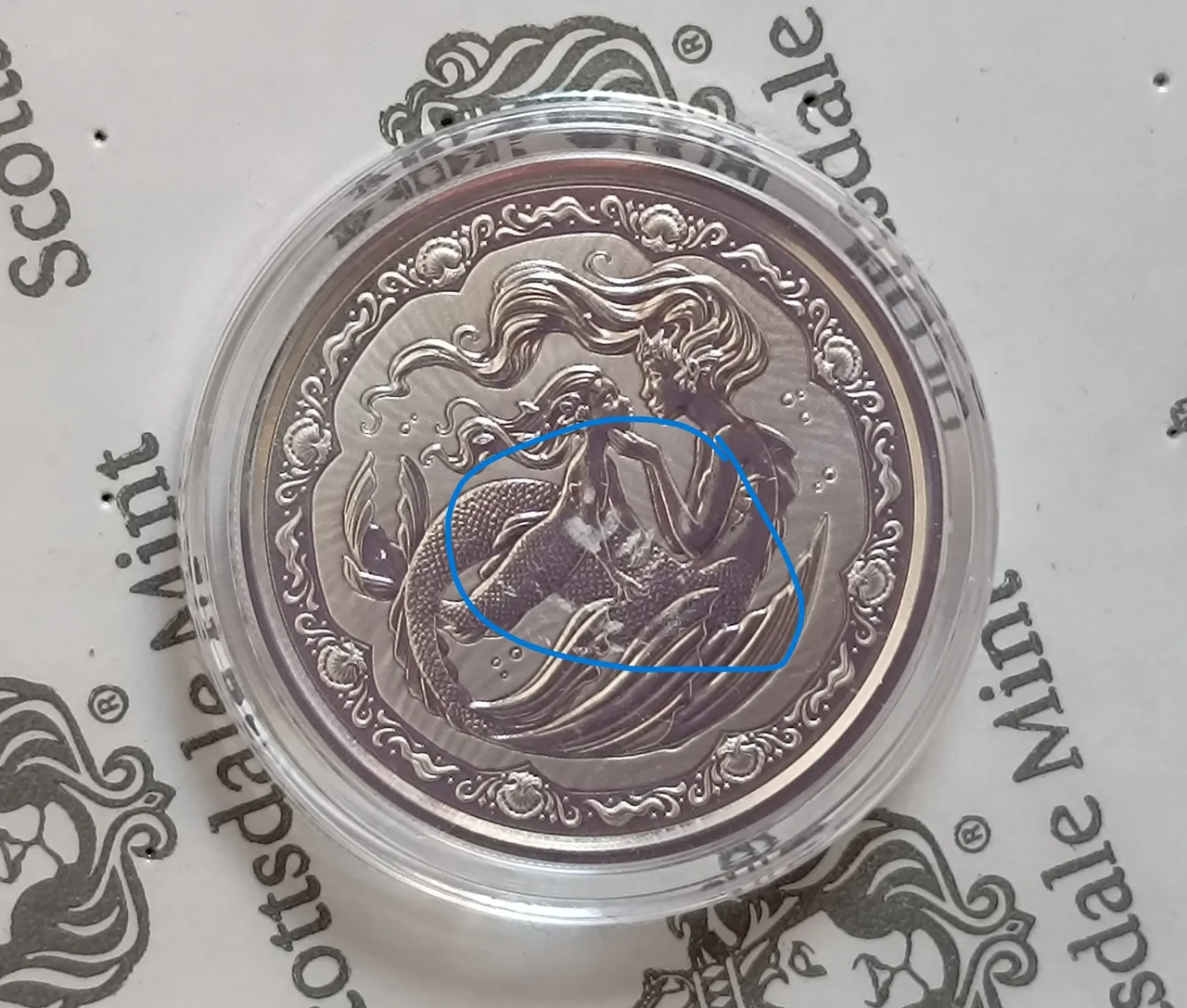 2023  Samoa 1 oz silver mermaid mother and daughter round (6) marked.jpg