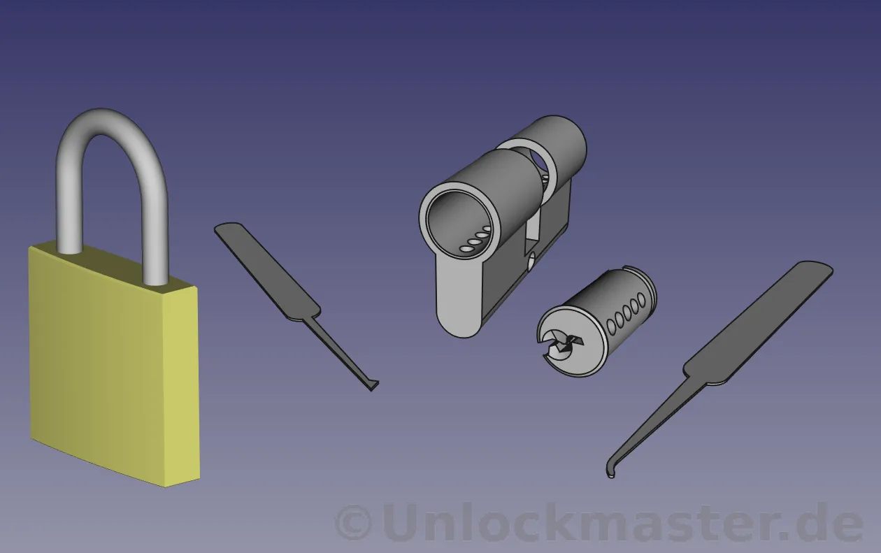 ABUS - Profilzylinder Assembly disassembled + Picks + Hangschloss_v1.png