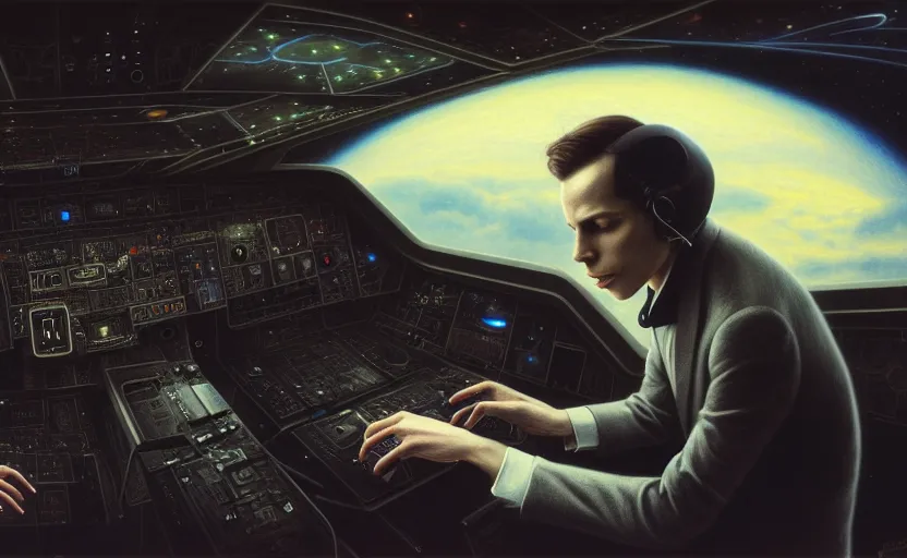 01884-470281022-glenn gould piloting a spaceship, modern style, detailed face, by brad kunkle, in front of an insanely detailed spaceship interi.png