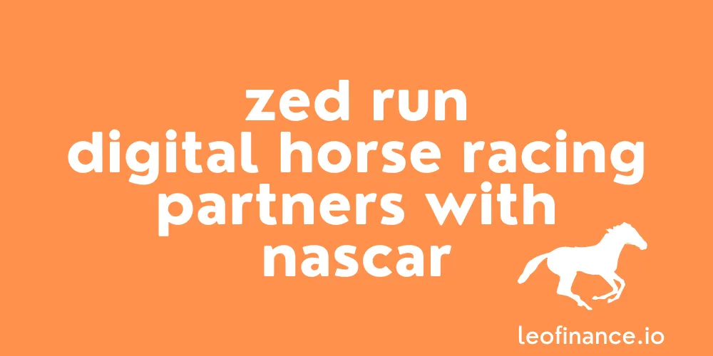 NASCAR firma parceria com ZED RUN, plataforma de corrida de