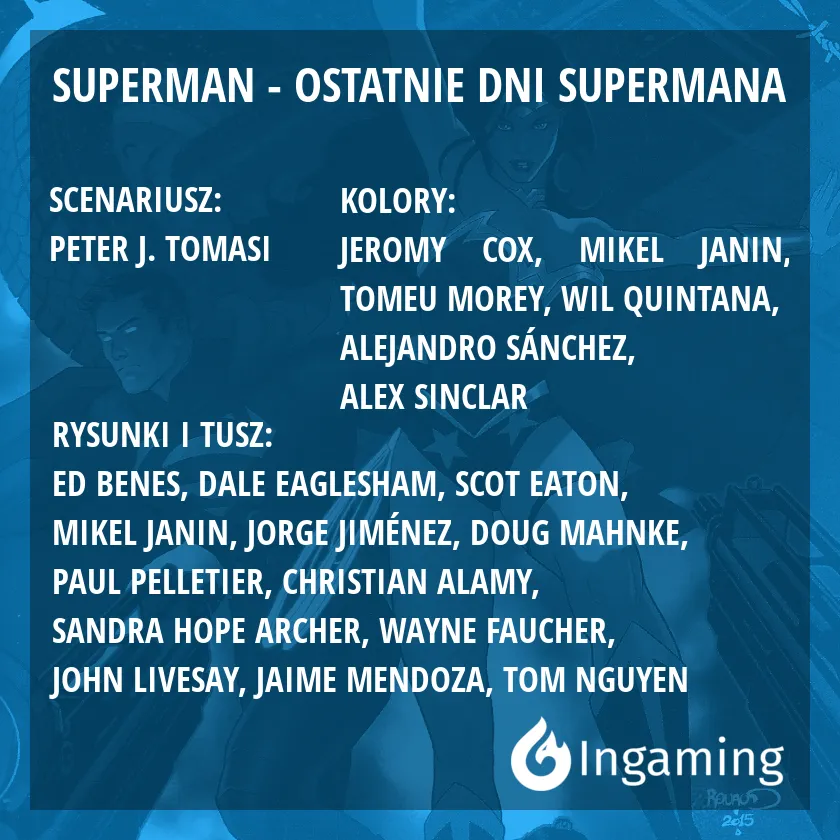 ostatnie dni supermana