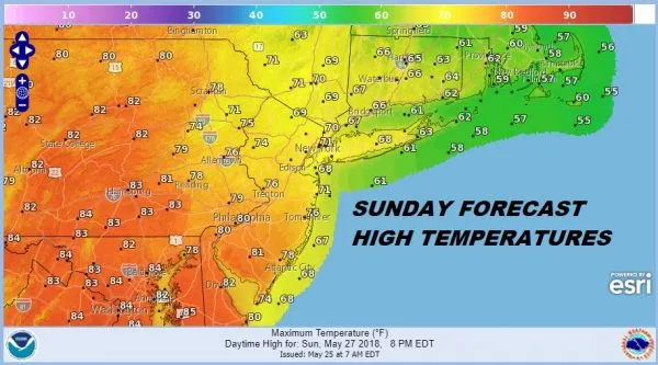 Holiday Weekend Starts Warm Ends Cooler Showers Tropical Storm Gulf of Mexico