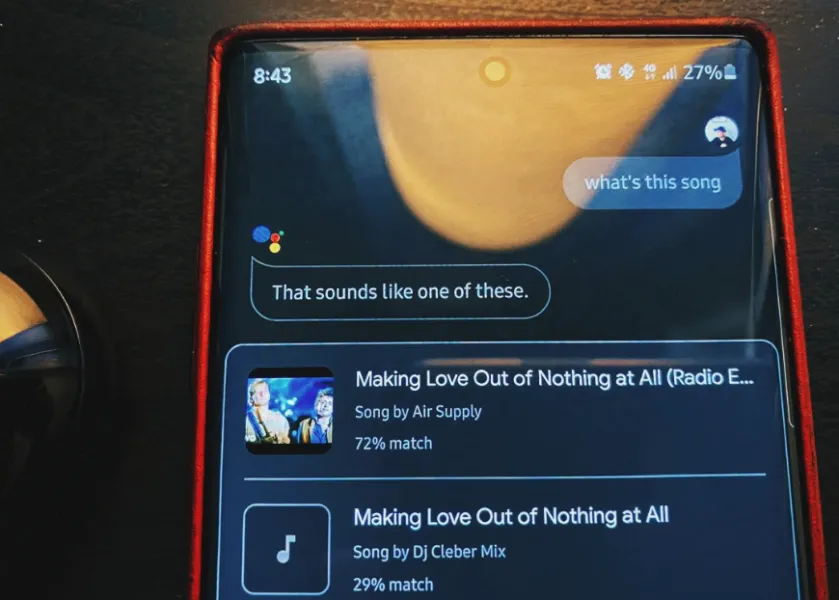 Lagu favorit di Google Assistant