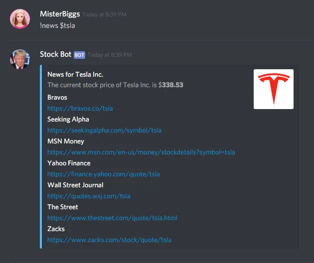 Discord-Bot-Stock-News-Example