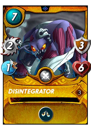 Disintegrator